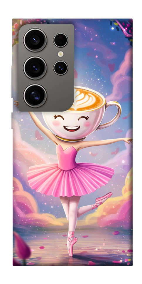 Чехол Ballerina illustration для Galaxy S24 Ultra