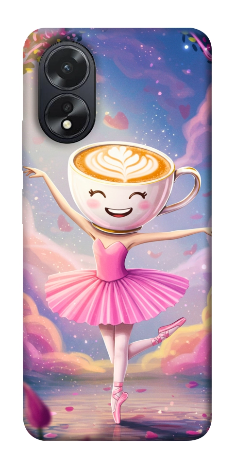 Чохол Ballerina illustration для Oppo A38