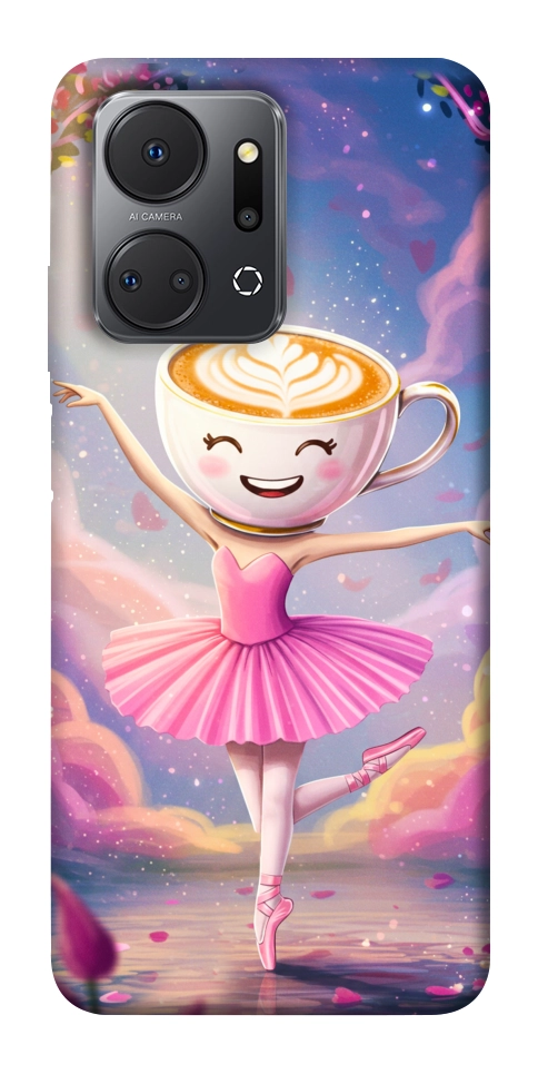 Чохол Ballerina illustration для Huawei Honor X7a