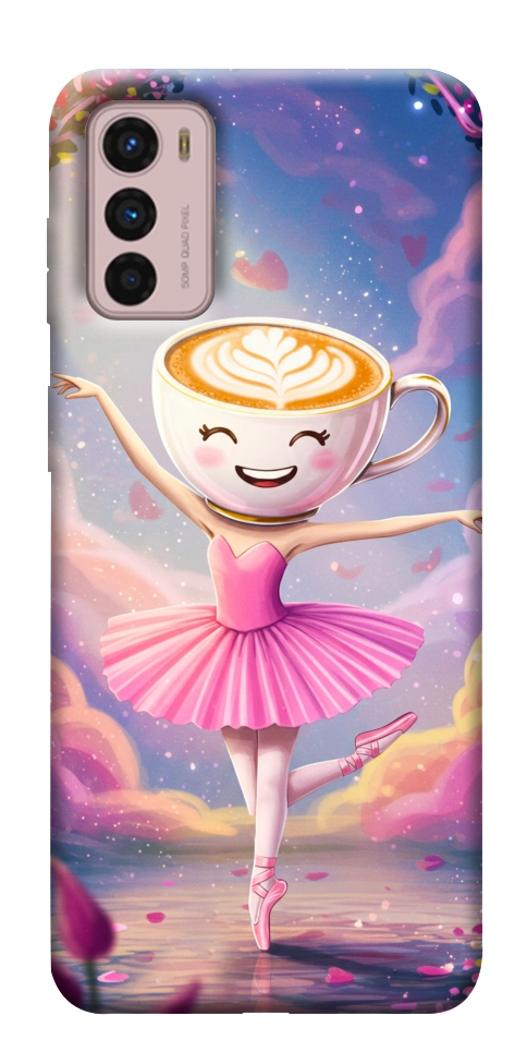 Чехол Ballerina illustration для Motorola Moto G42