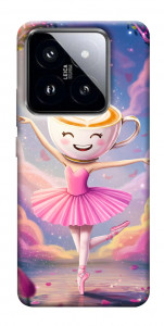 Чехол Ballerina illustration для Xiaomi 14 Pro