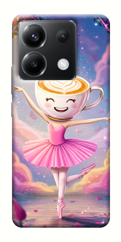 Чехол Ballerina illustration для Xiaomi Poco X6