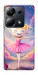 Чехол Ballerina illustration для Xiaomi Poco M6