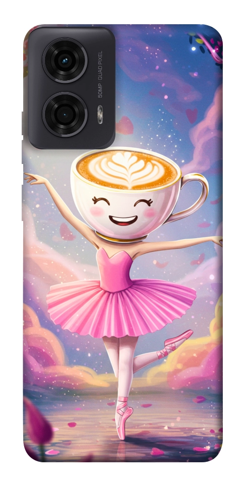 Чехол Ballerina illustration для Motorola Moto G24