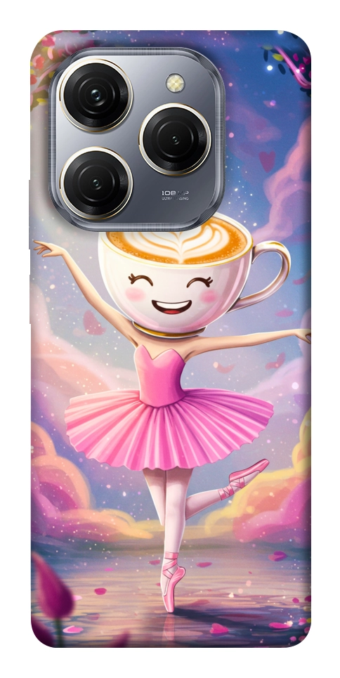 Чохол Ballerina illustration для TECNO Spark 20 Pro