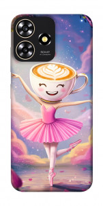 Чехол Ballerina illustration для ZTE Blade A73 4G