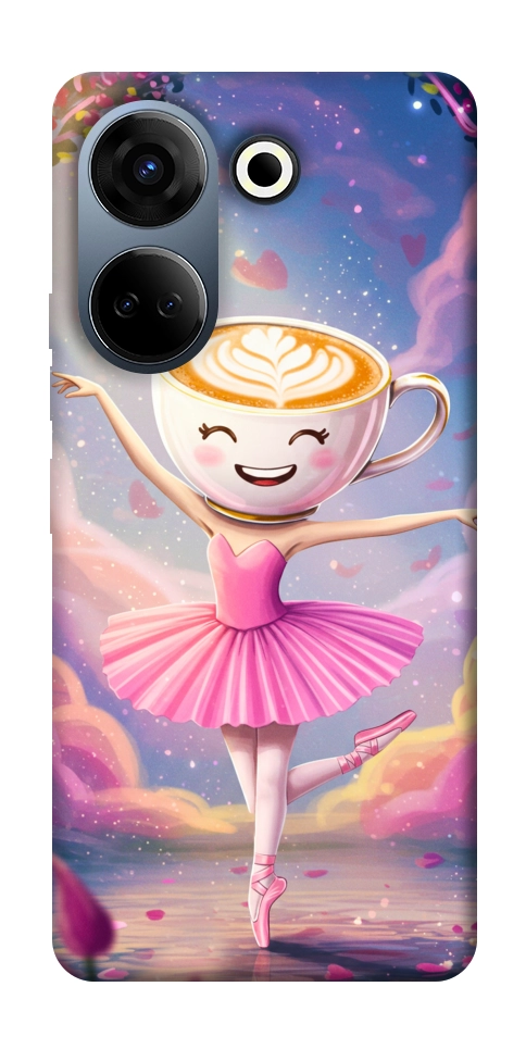 Чехол Ballerina illustration для TECNO Camon 20 Pro (CK7n)