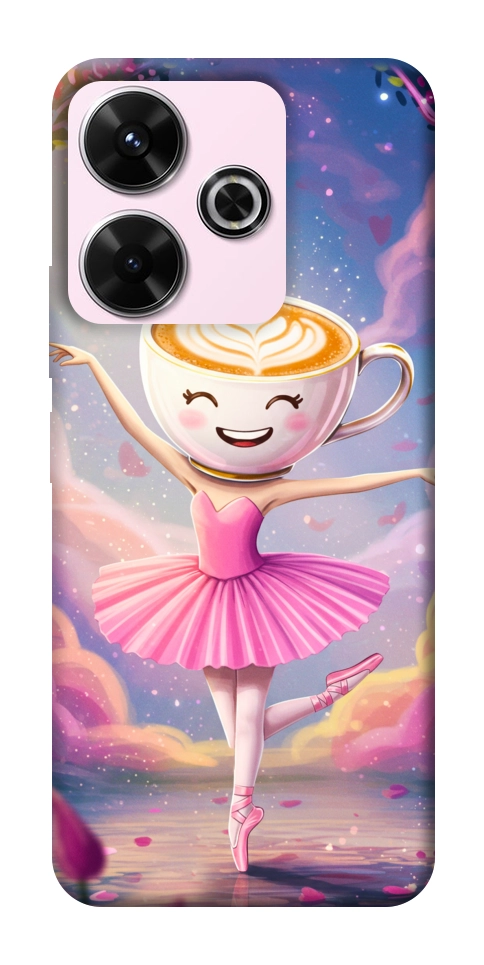 Чехол Ballerina illustration для Xiaomi Redmi 13 4G