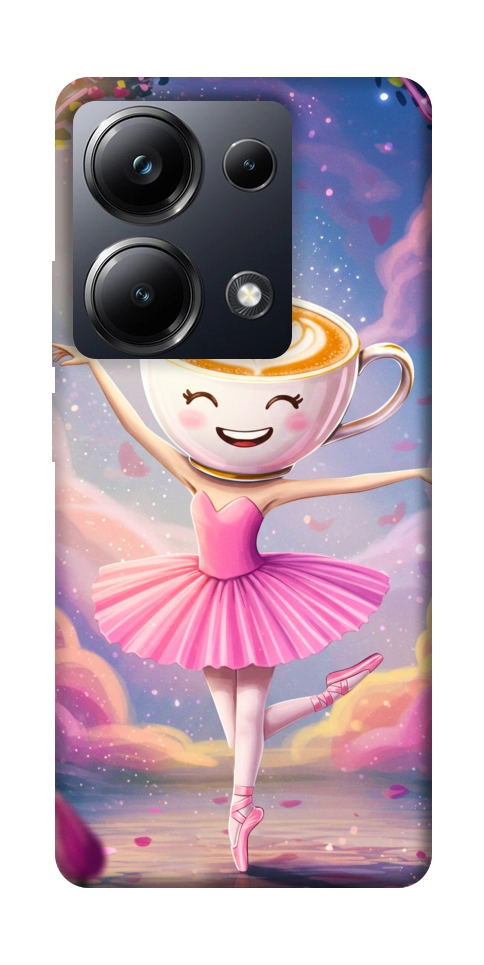 Чехол Ballerina illustration для Xiaomi Poco M6 Pro 4G