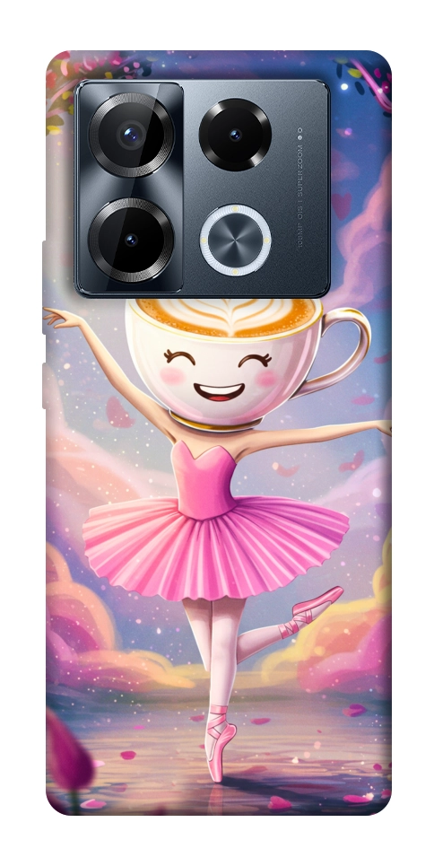 Чохол Ballerina illustration для Infinix Note 40 Pro 4G