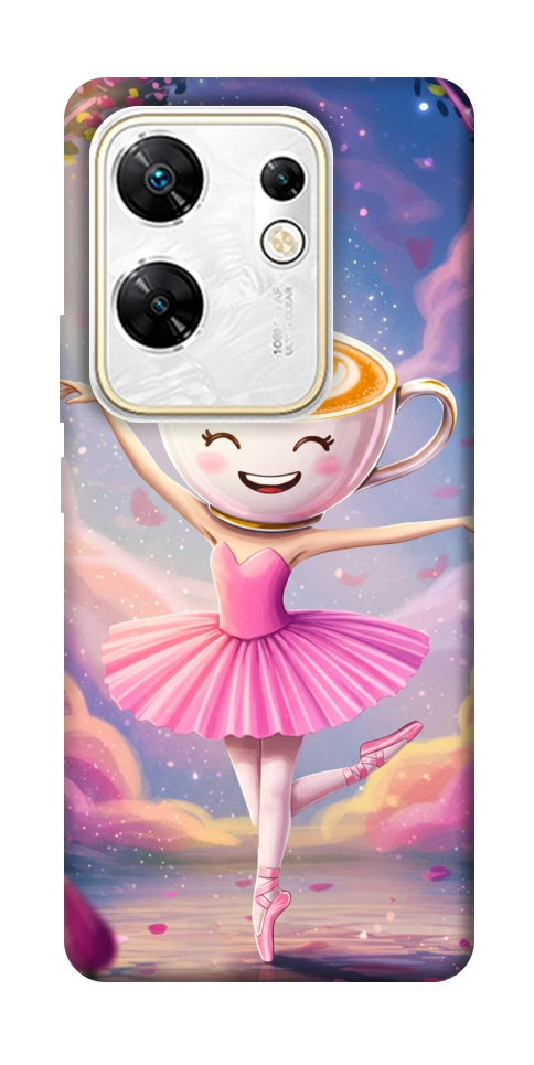 Чехол Ballerina illustration для Infinix Zero 30 4G
