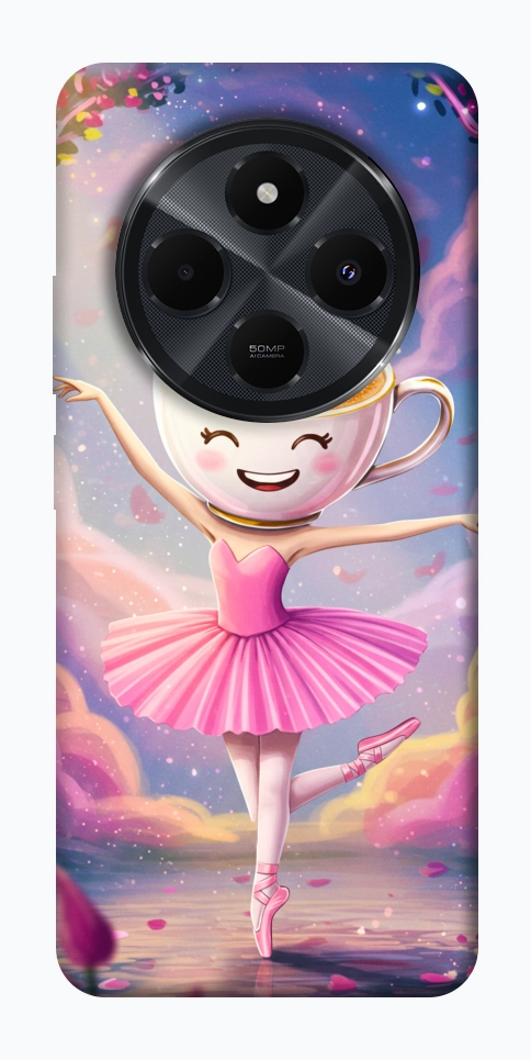 Чохол Ballerina illustration для Xiaomi Redmi 14C