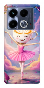 Чехол Ballerina illustration для Infinix Note 40 4G