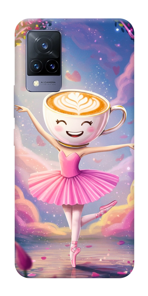 Чохол Ballerina illustration для Vivo V21