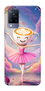 Чехол Ballerina illustration для Vivo V21