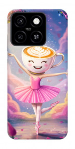 Чехол Ballerina illustration для ZTE Blade A55 4G