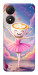 Чехол Ballerina illustration для ZTE Blade A34 4G