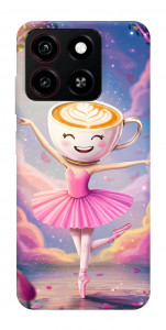 Чехол Ballerina illustration для ZTE Blade A35 4G