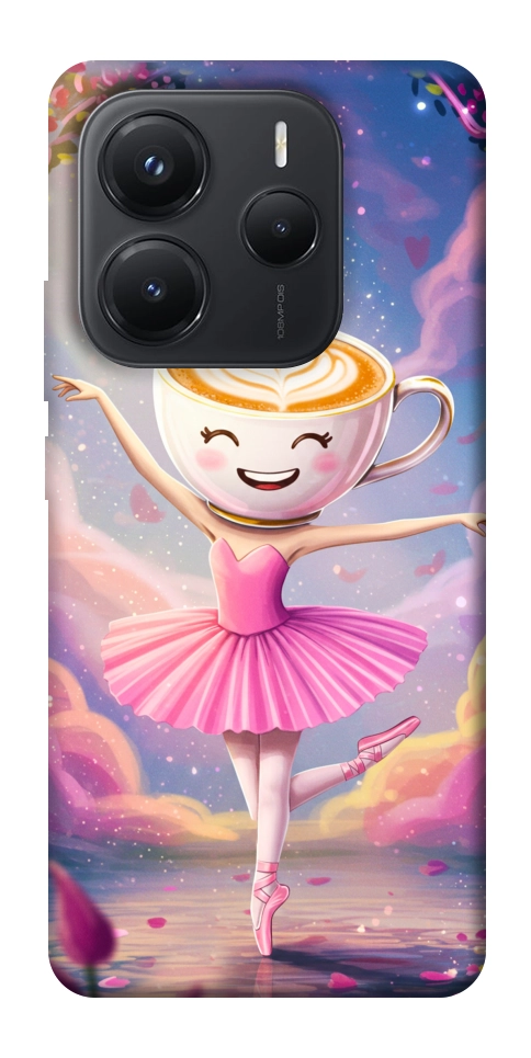 Чехол Ballerina illustration для Xiaomi Redmi Note 14 5G