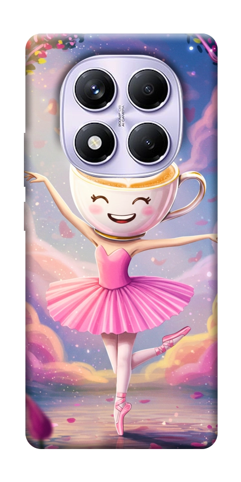 Чехол Ballerina illustration для Xiaomi Poco X7