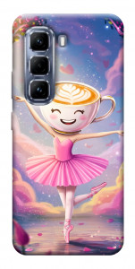 Чехол Ballerina illustration для Infinix Hot 50 Pro