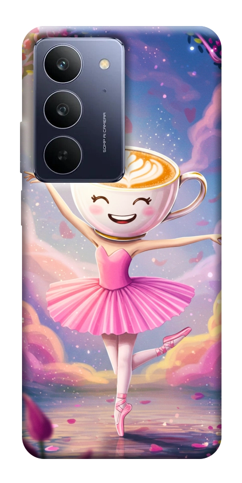 Чехол Ballerina illustration для Realme C75x