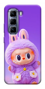Чехол Labubu purple для Infinix Hot 50 Pro
