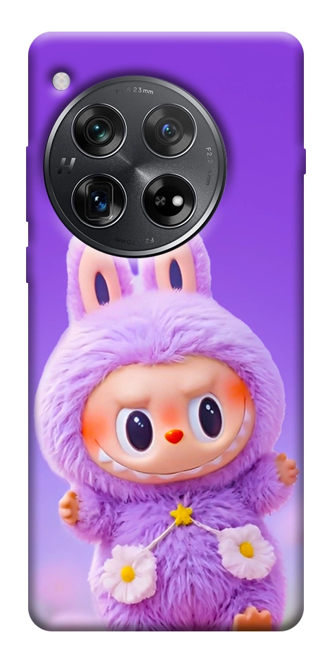Чохол Labubu purple для OnePlus 12
