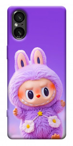 Чохол Labubu purple для Sony Xperia 5 V