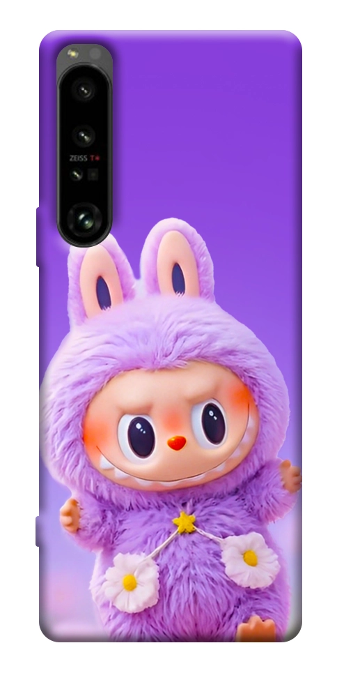 Чехол Labubu purple для Sony Xperia 1 IV