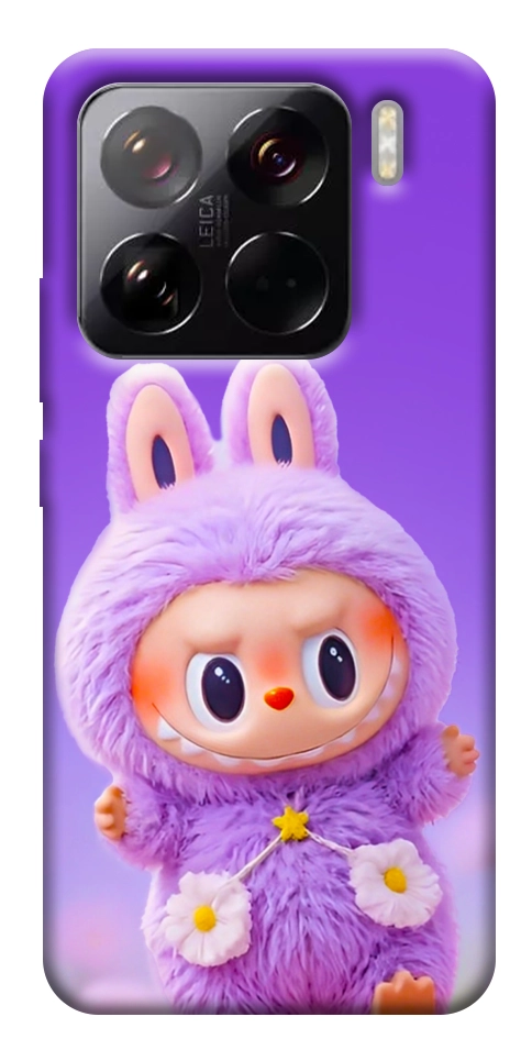 Чехол Labubu purple для Xiaomi 15 Pro