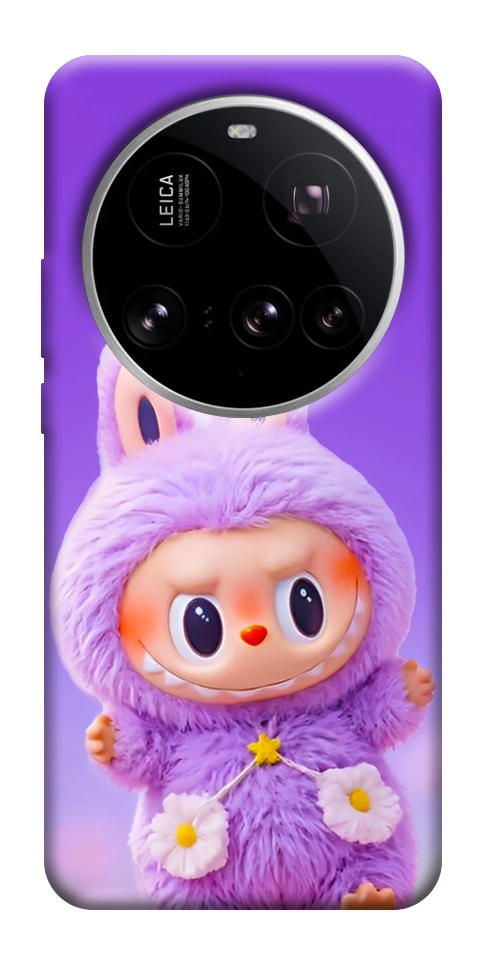 Чехол Labubu purple для Xiaomi 15 Ultra