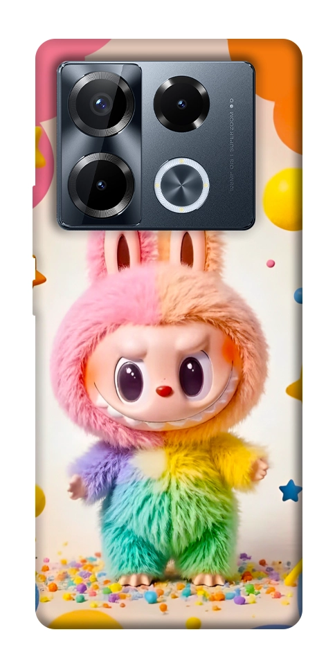 Чохол Сolorful Labubu для Infinix Note 40 Pro 4G