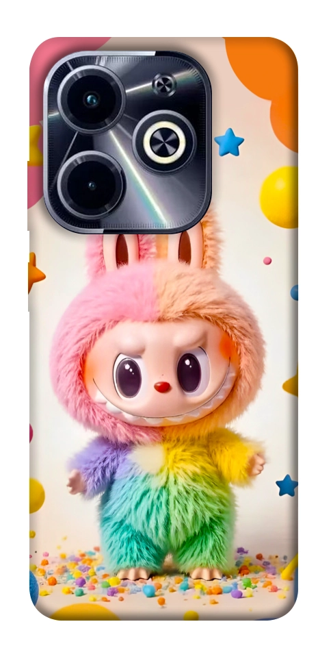 Чохол Сolorful Labubu для TECNO Spark 20