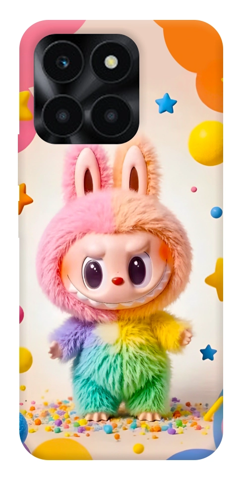Чехол Сolorful Labubu для Huawei Honor X6a