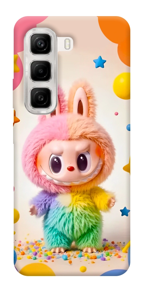 Чехол Сolorful Labubu для Infinix Hot 50 4G
