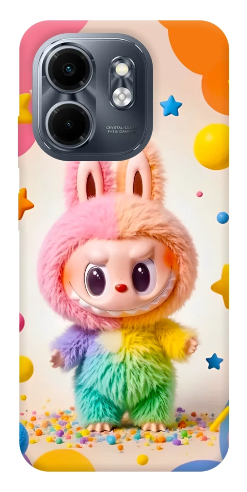 Чехол Сolorful Labubu для Infinix Smart 9 4G