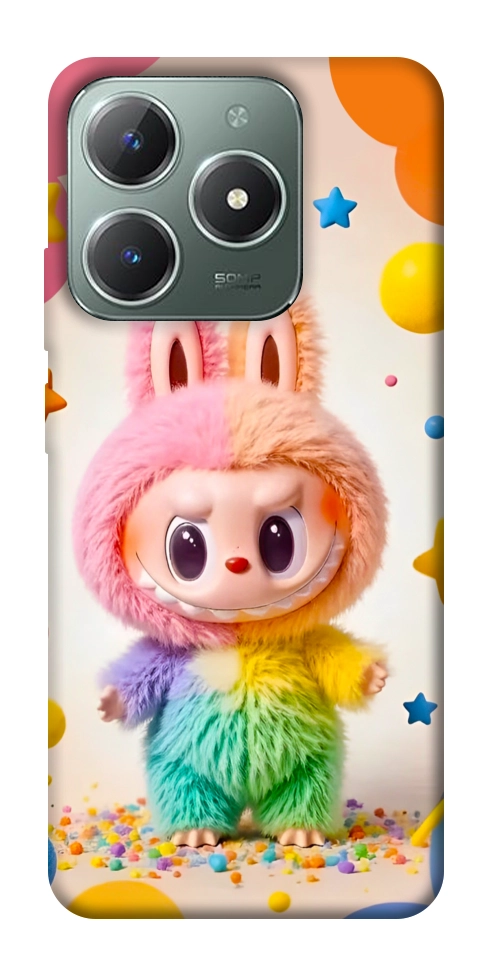 Чехол Сolorful Labubu для Realme C61