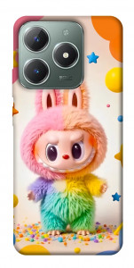 Чохол Сolorful Labubu для Realme C61