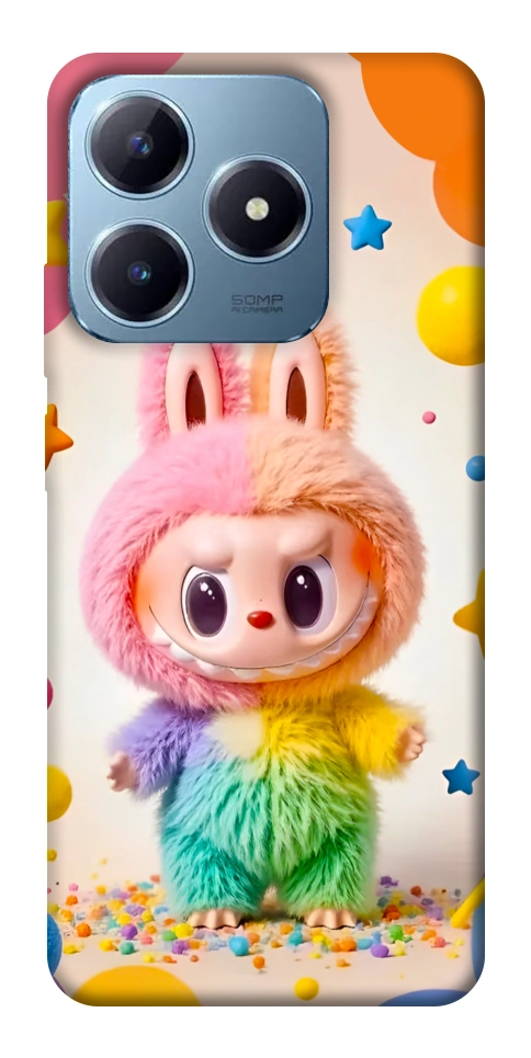 Чохол Сolorful Labubu для Realme C63 4G
