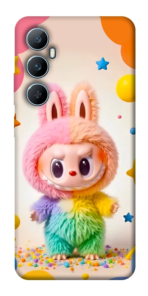 Чохол Сolorful Labubu для Realme C65 4G