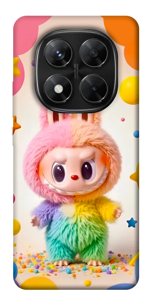Чехол Сolorful Labubu для Xiaomi Redmi Note 14 Pro 5G