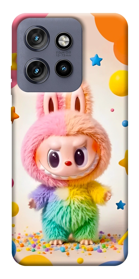 Чехол Сolorful Labubu для Motorola Edge 50 Neo