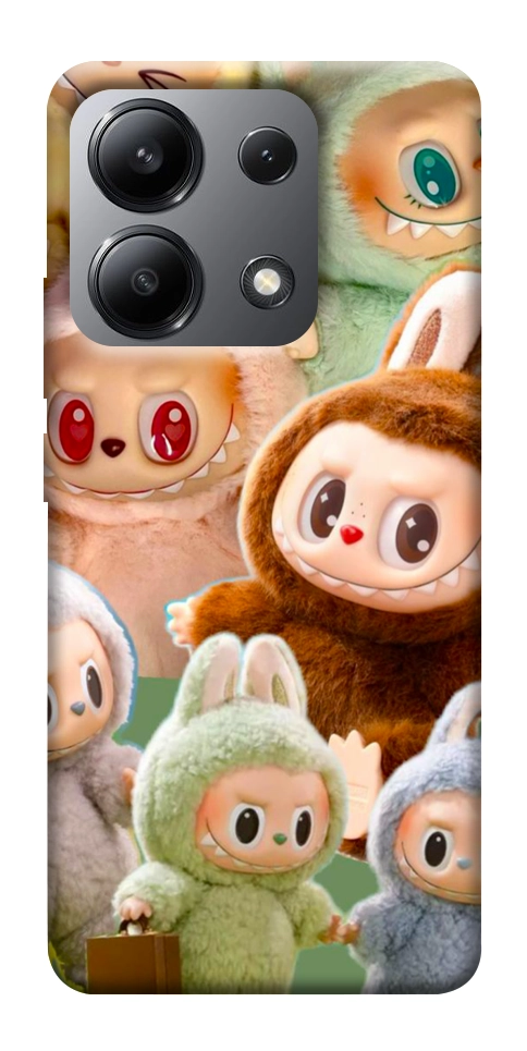 Чохол Labubu smile для Xiaomi Redmi Note 13 4G