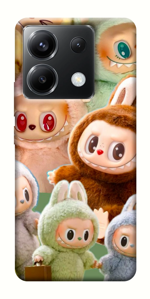 Чехол Labubu smile для Xiaomi Poco X6