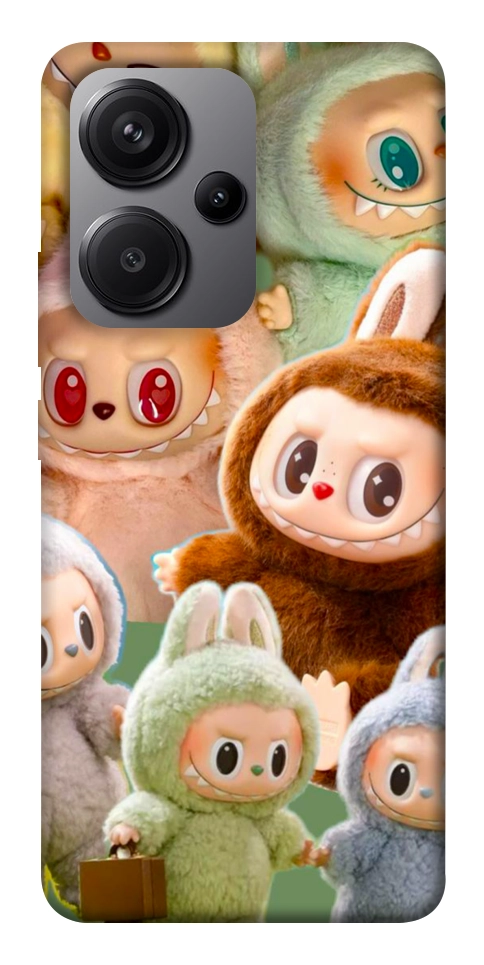 Чехол Labubu smile для Xiaomi Redmi Note 13 Pro+