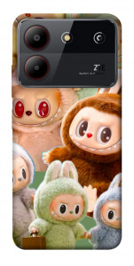 Чехол Labubu smile для ZTE Blade A54 4G