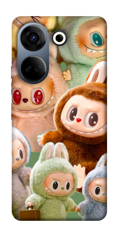Чехол Labubu smile для TECNO Camon 20 Pro (CK7n)