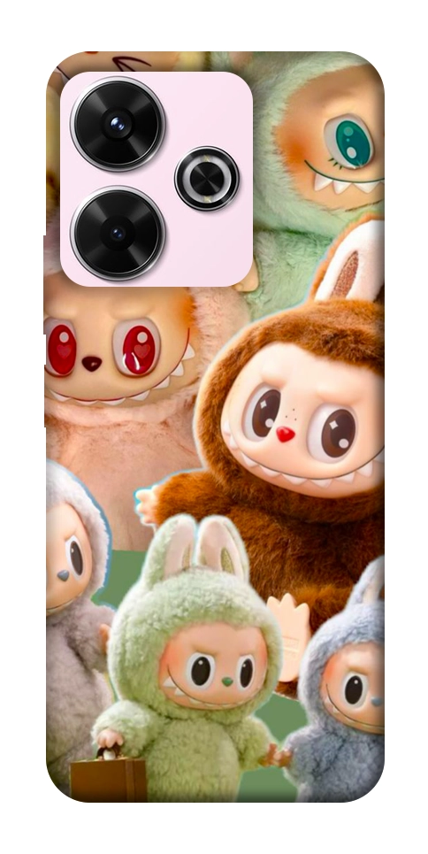 Чехол Labubu smile для Xiaomi Redmi 13 4G