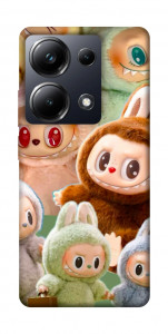 Чехол Labubu smile для Xiaomi Poco M6 Pro 4G